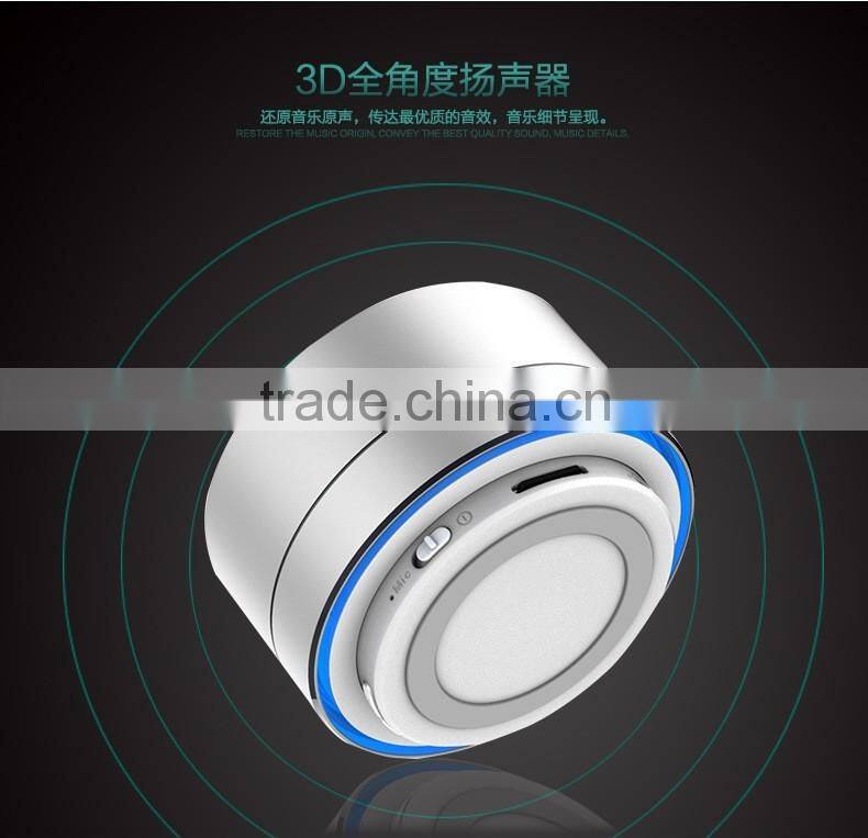 The new2016 A10 wireless portable bluetooth speaker metal card app mini bluetooth speaker bluetooth speaker Factory direct sales