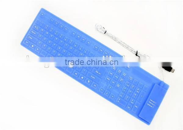 Waterproof foldable silicon keyboard, custom silicon keyboard, silicon keyboard