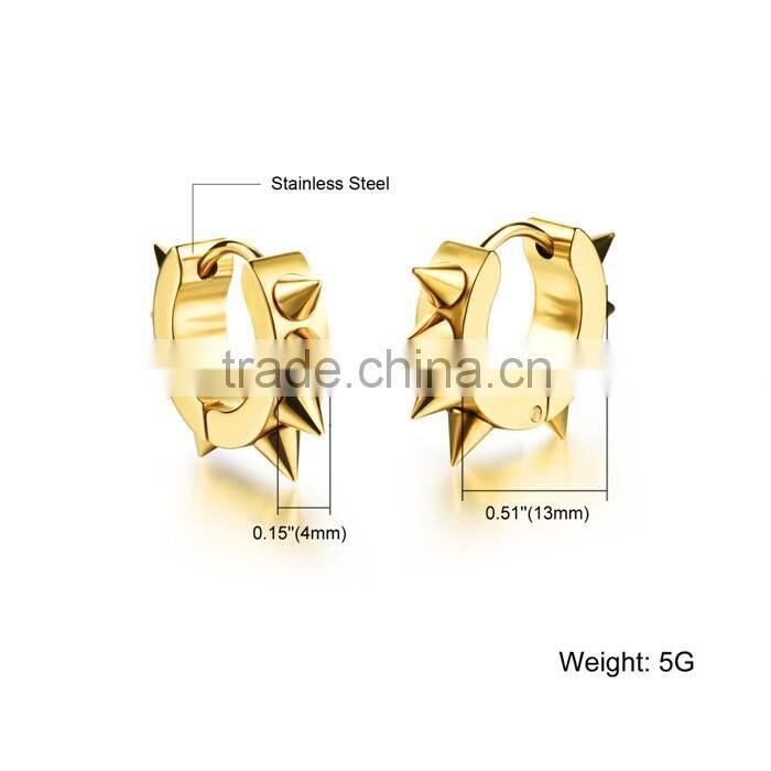 2016 fashion 316 L earing wholesale lot