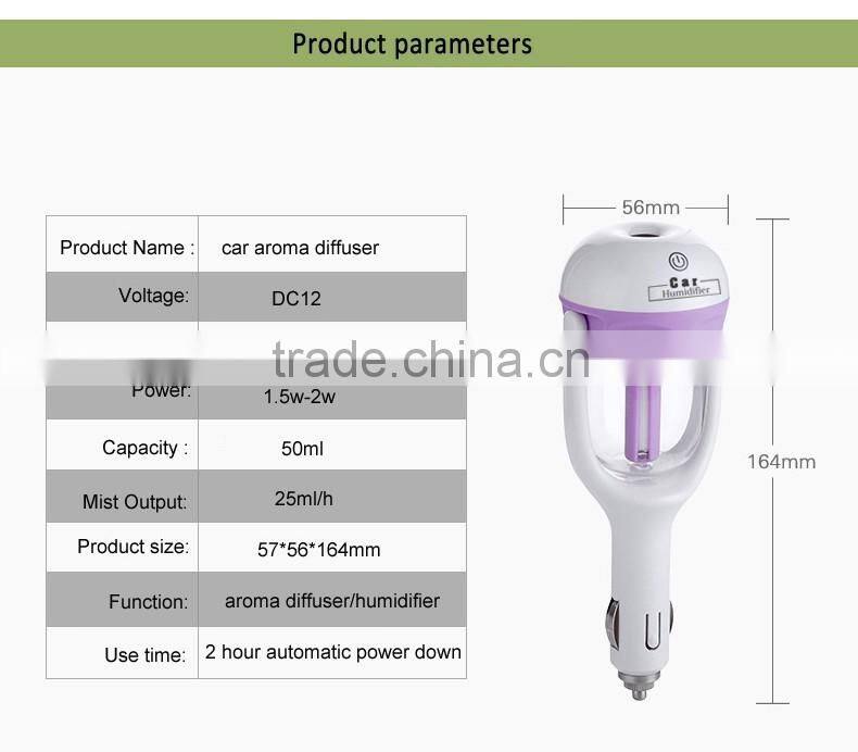 Purifier steam humidifier 4 colors Car Air Freshener