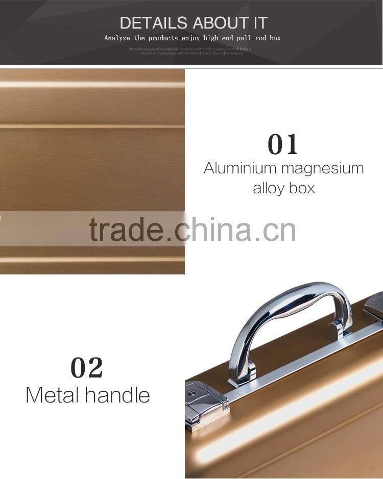 HLW stable professional makeup bag wholesale metal boxes