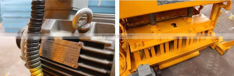 WANTE BRAND mobile egg laying block making machine WT6-30 italy