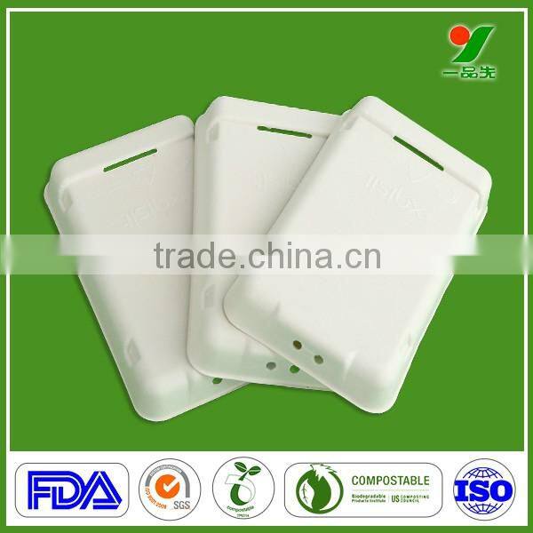 Wholesale Eco-friendly Biodegradable ODM/OEM Bagasse Packing Molded Pulp Buffering Packaging Tray with Competitive Price