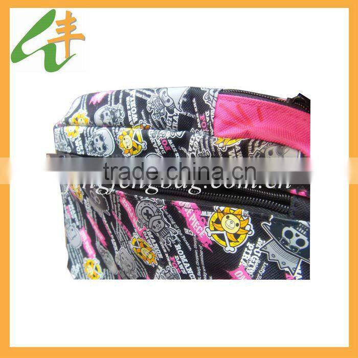 2014 latest fashionable 600D polyester wasit bag