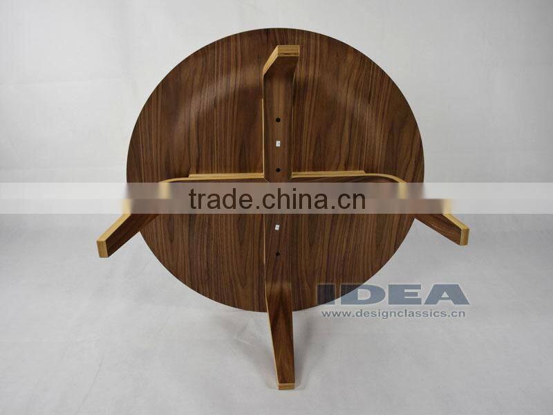 Replica Charles Plywood Coffee Table - Walnut