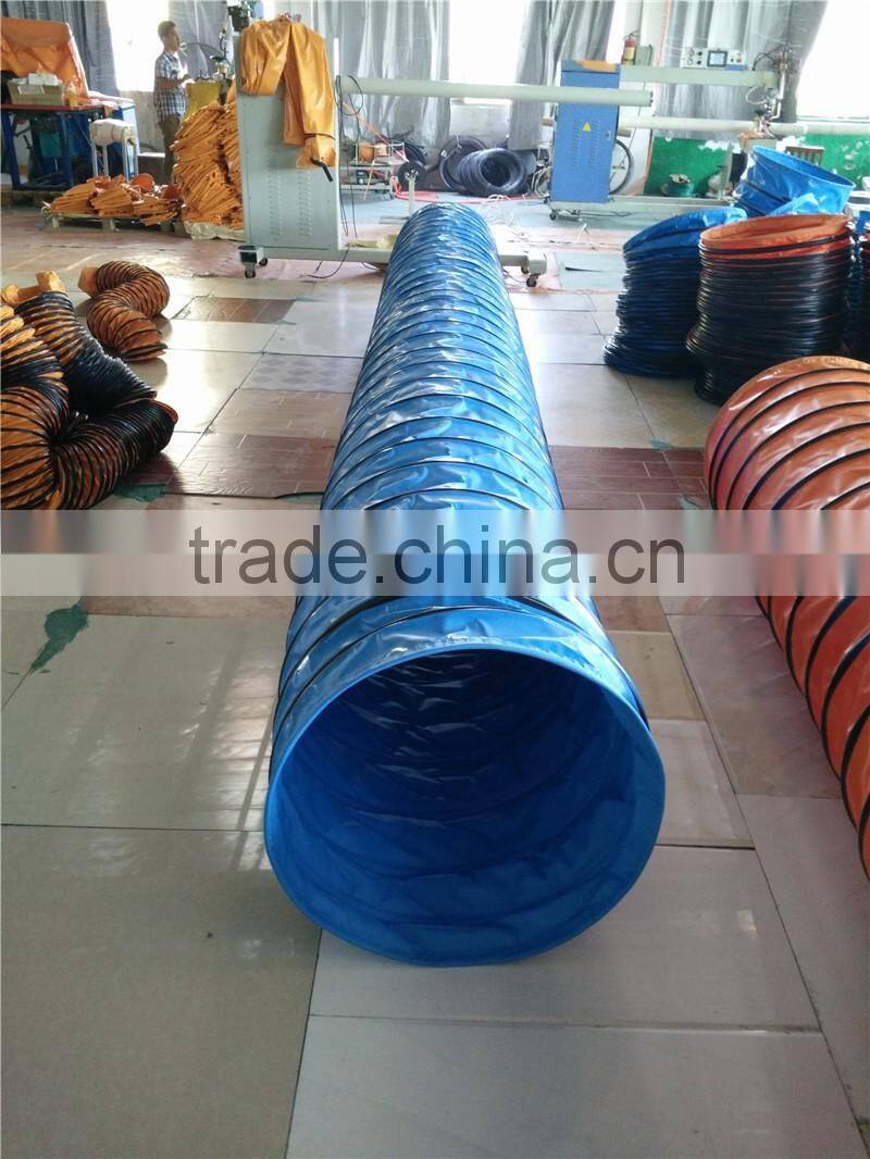 High quality waterproof 0.55mm thinkness PVC Agility dog tunnel