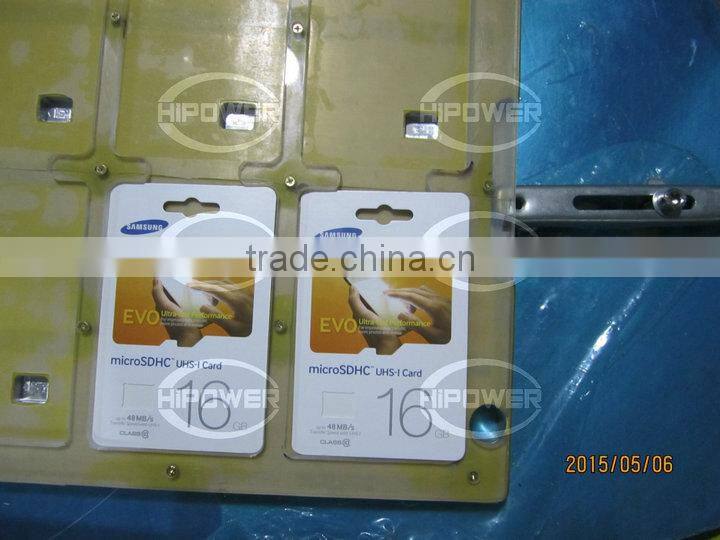 SIM Card_Memory Card Blister Packing Machine, HF Blister Clamshell Sealing Machine
