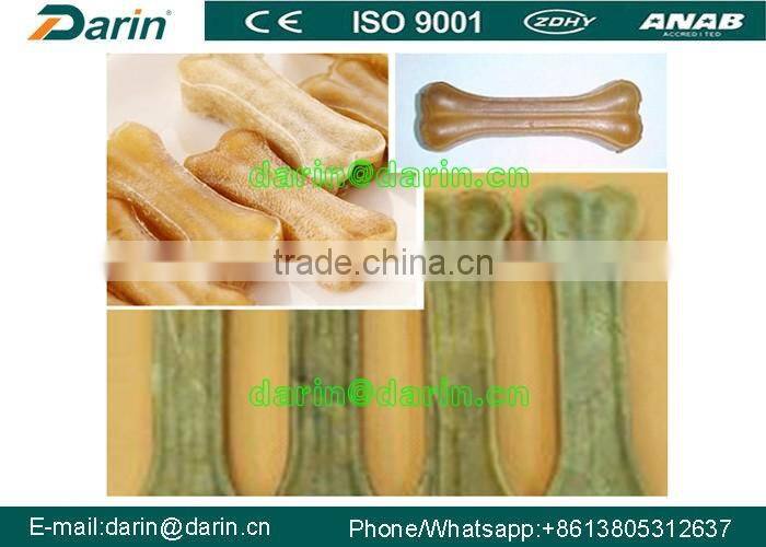 rawhide dog bones and dried fish skin dog chews Pressing Machine