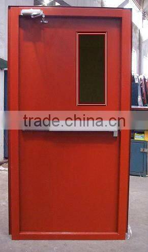 Low price 2.0H(120MINS) fire door fire rated door fire exit door with BS and UL certificate