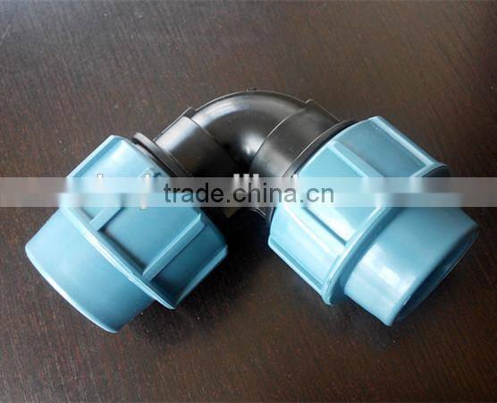 PP Compression Fittings For PE Pipe pp compression fittings