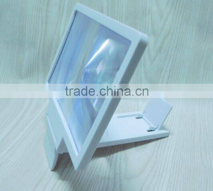 Large mobile phone LCD LED screen magnifier bracket,Enlarge stand Cellphone Magnifier,mobile phone screen magnifier
