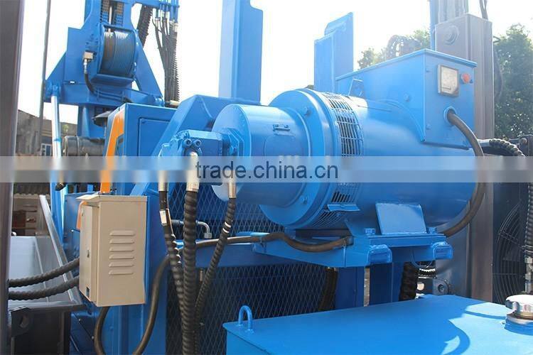 Hot sale water well drilling rig with multi function.