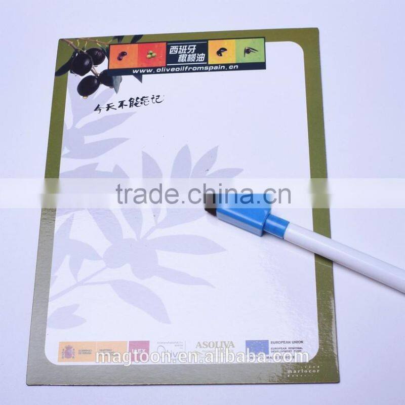 cute lovely personalized pattern magnetic writing board for kids