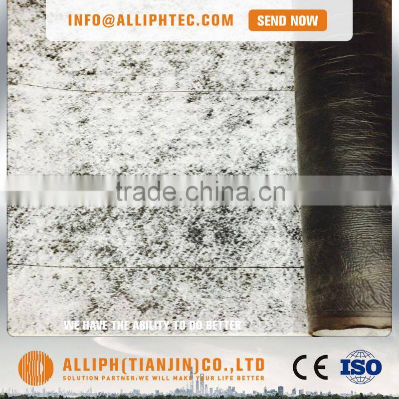 black building paper for wooden house as the underlayment