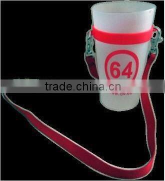 High Quality Red Color Event Glass Holder Lanyard