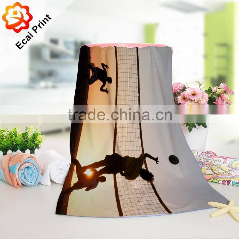 High quality dropship sublimation digital printing gym towel