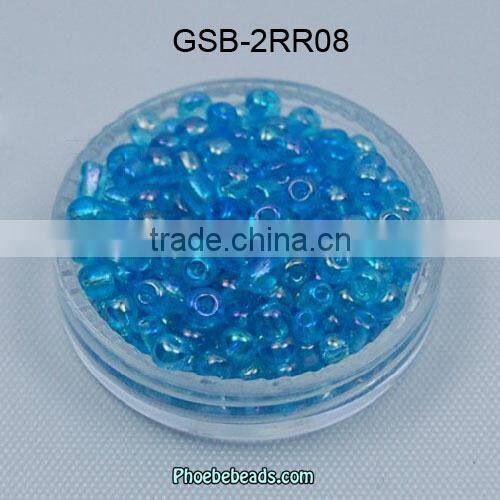 Wholesale 11/0 Rainbow Purple Glass Beads To Make Bracelets Or Necklace GSB-2RR03