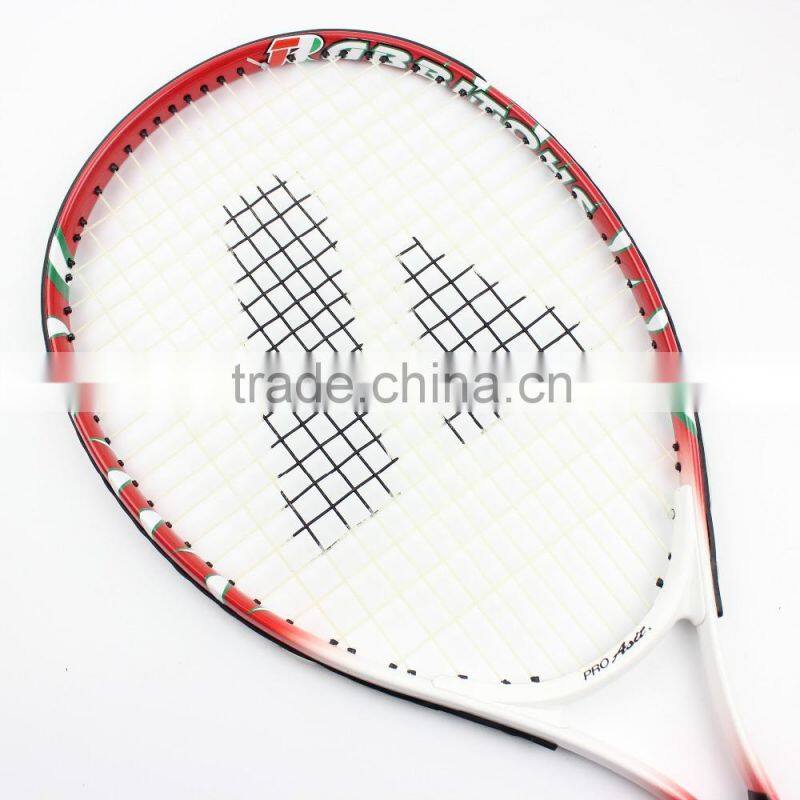 Tennis racquet with strong custom tennis racket grips