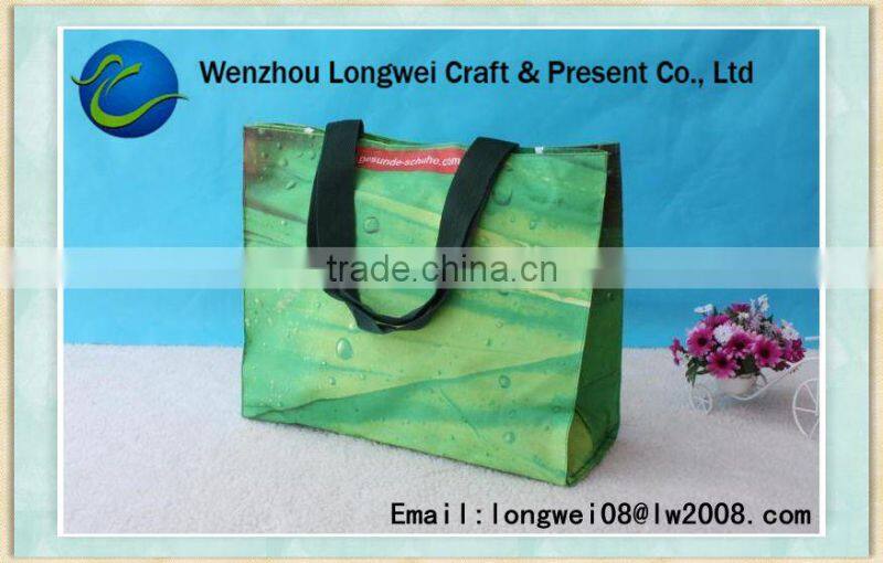 iron man nonwoven drawstring canvas shopping bag