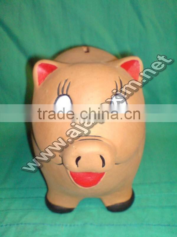 Clay Piggy Bank