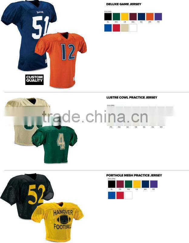 Digital Camo Football Jersey Americna Football Uniforms Sublimated