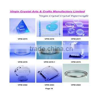 Crystal Dome print Santa Claus paperweight for Christmas