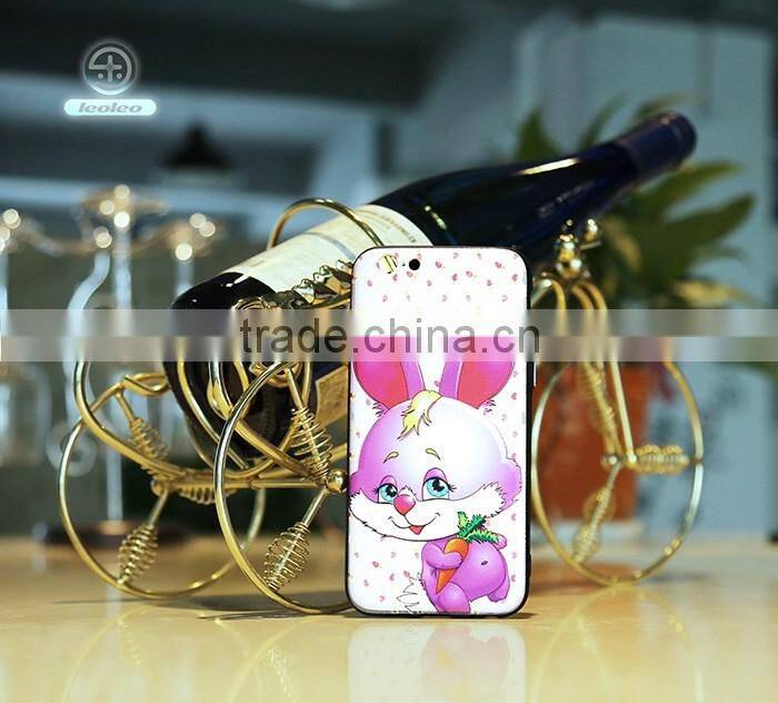 Fluffy yellow feather PC TPU Phone Case Back Cover for Apple iPhone 6