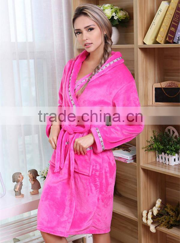 Winter hot-sale women/men sleepwear/flannel latest design pyjama for adult