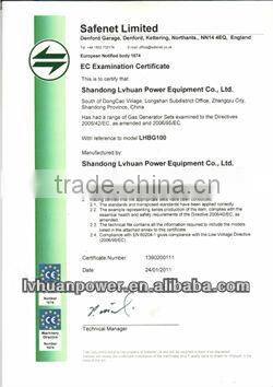 50-1000KW 5MW 10MW Coal Bed Gas Generator Set