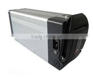 10S5P 36V 13ah Rechargeable Electric Bike Lithium Ion Battery Pack Silver Fish Type