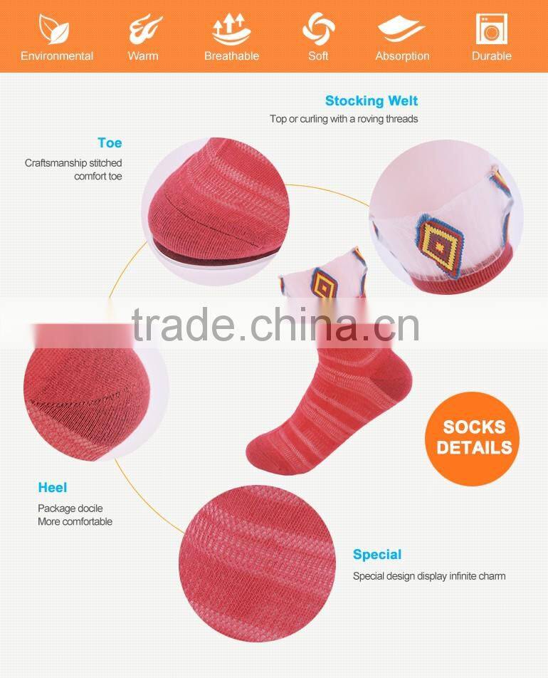 New design lady 200N fashion socks with see through ruffle welt