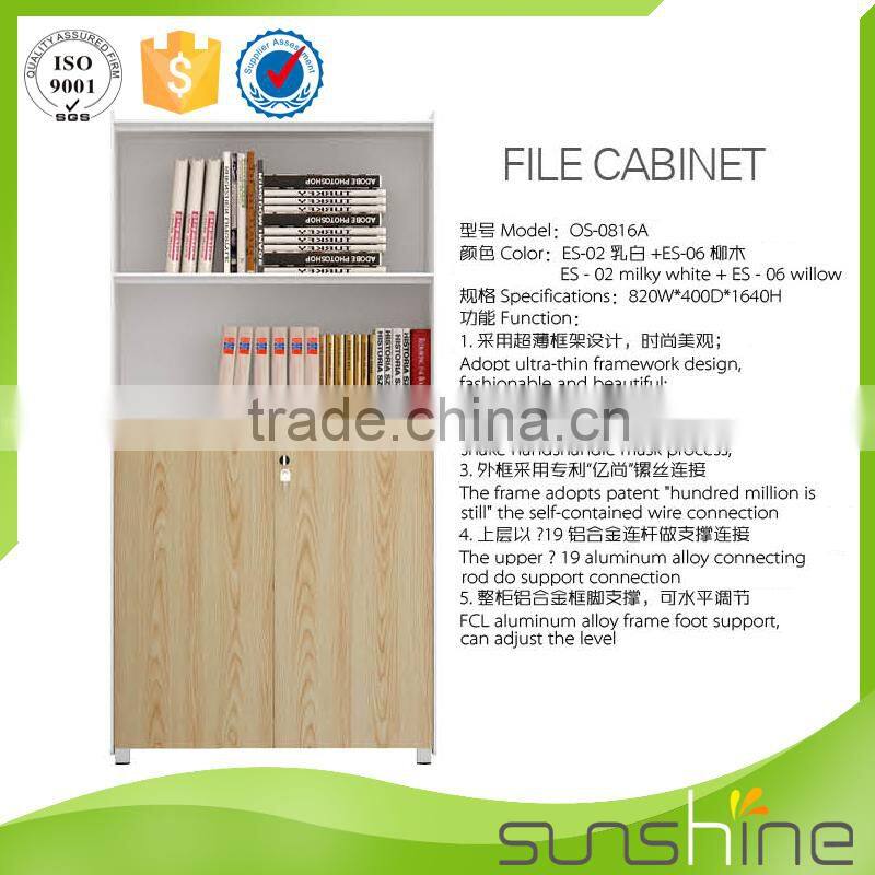 Guangzhou Sunshine Cheap Wood Office File Storage Cabinets For Small Office