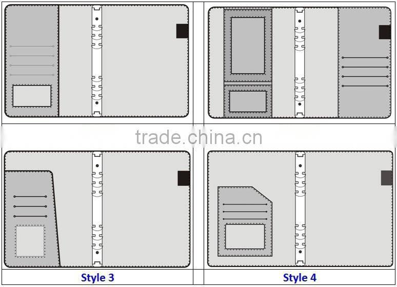 A5 leather pocket agenda dairy,personal dairy planners 2016 New arrival hot sell,custom logo leather dairy 2015 high quality
