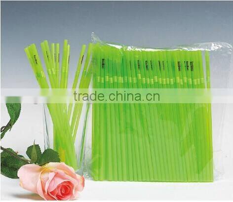 high quality blue Hard Plastic Drinking Straws made with pp material