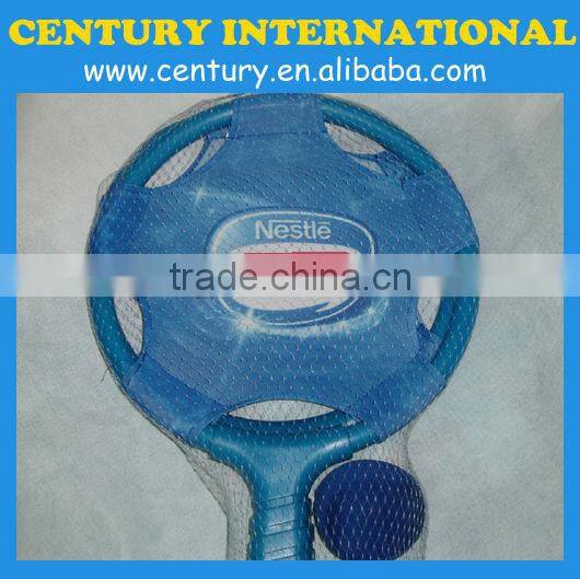 Elastic beach racket