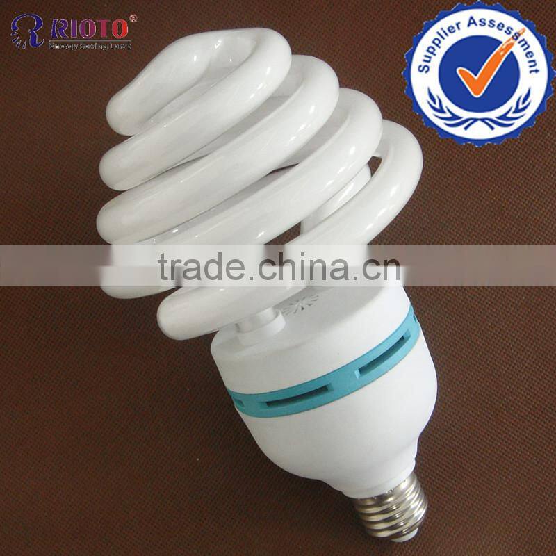 T3 half spiral CFL energy saving fluorescent powder complied with CE