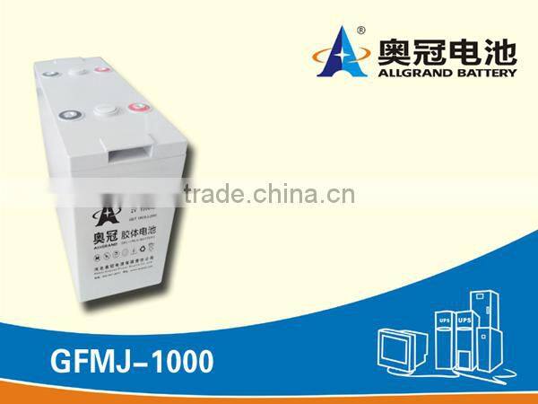 2V2000ah telecom battery UPS battery