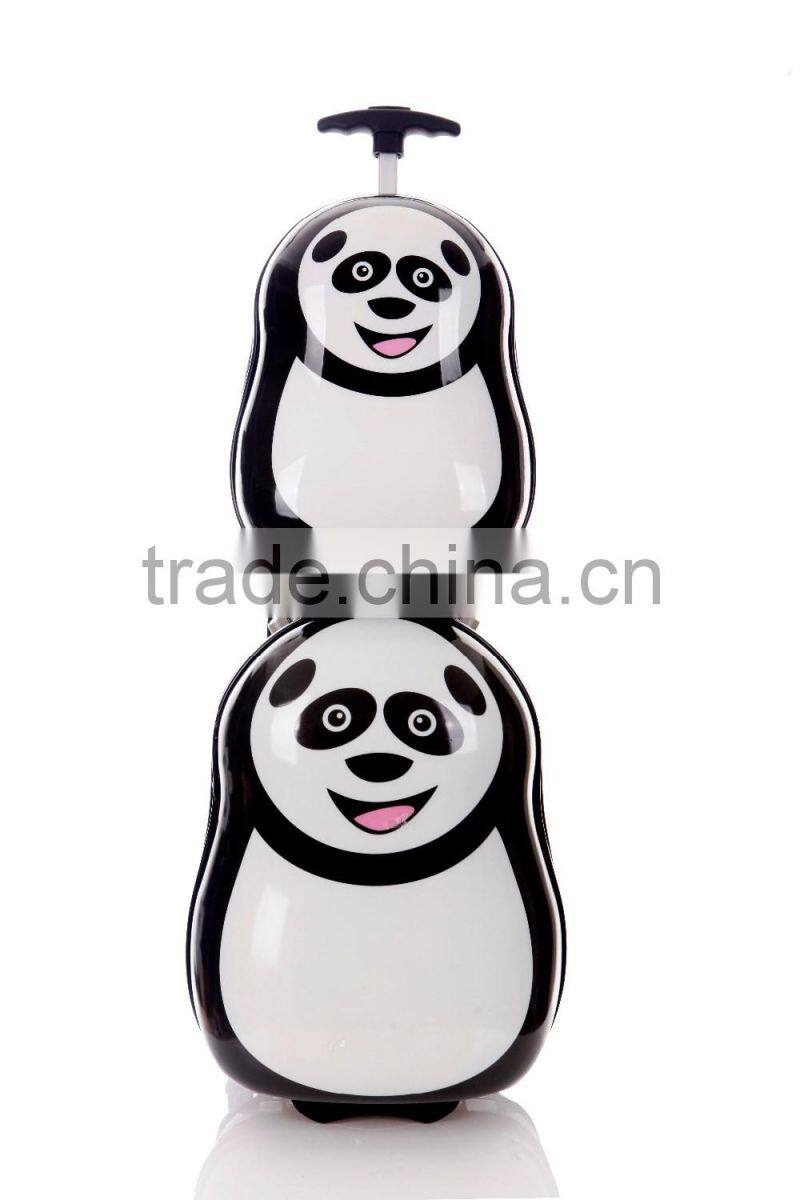 PC+ABS Hard Shell Cute Cartoon Crocodile Design Kids Travel Bags And Suitcase