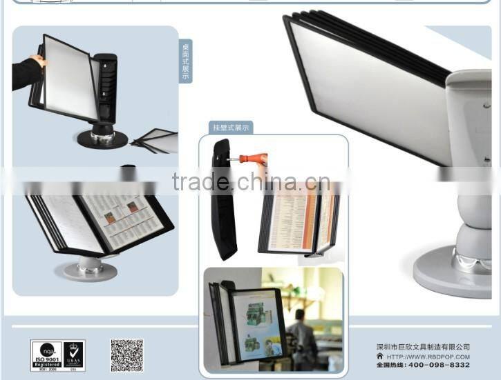 Made in china alibaba supplier desktop display rack floor stand plastic floor base