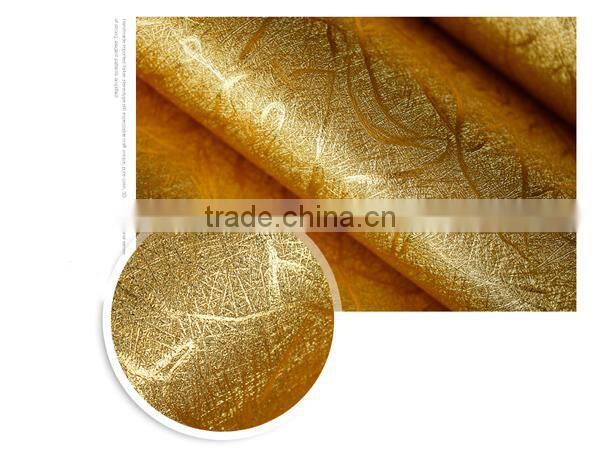 Classical gold foil wallpaper entertainment ktv hotel lobby ceiling wallpaper vinyl wallpaper