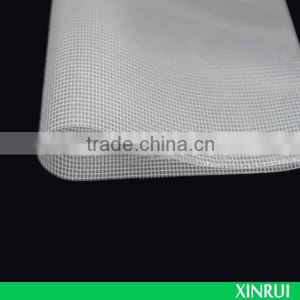 PVC transparent mesh fabric for bag for Japan
