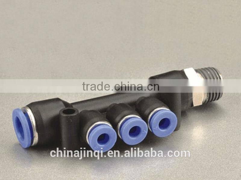 made in China PK-I quick sleeve type pneumatic nickel-plated brass fitting