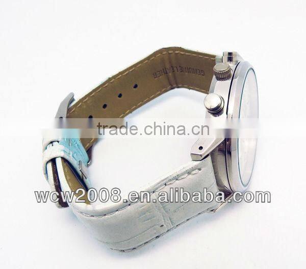 PU leather hand band watch for ladies