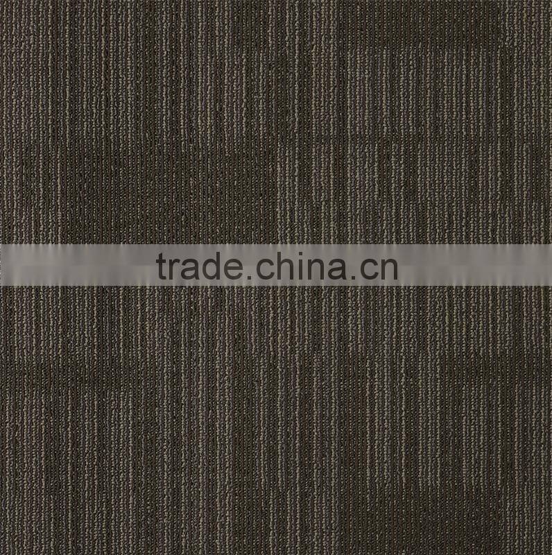 Multi level loop pvc vinyl carpet for office with customized design