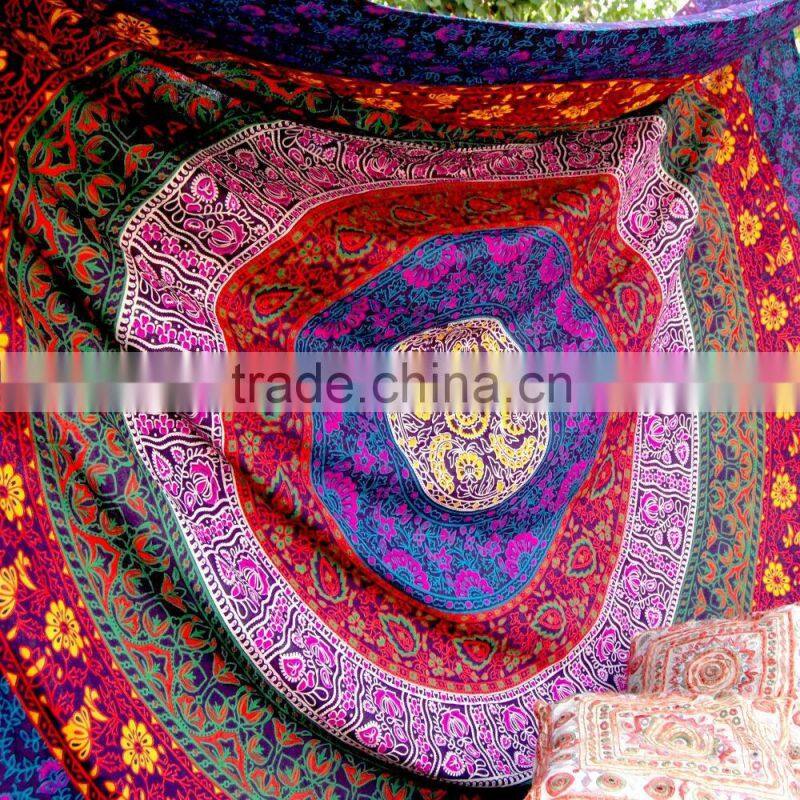 Small Tapestry Mandala Wall Hanging Tapestry Bedding Home Decor Indian Tapestry wall hangings wall tapestry twin tapestry