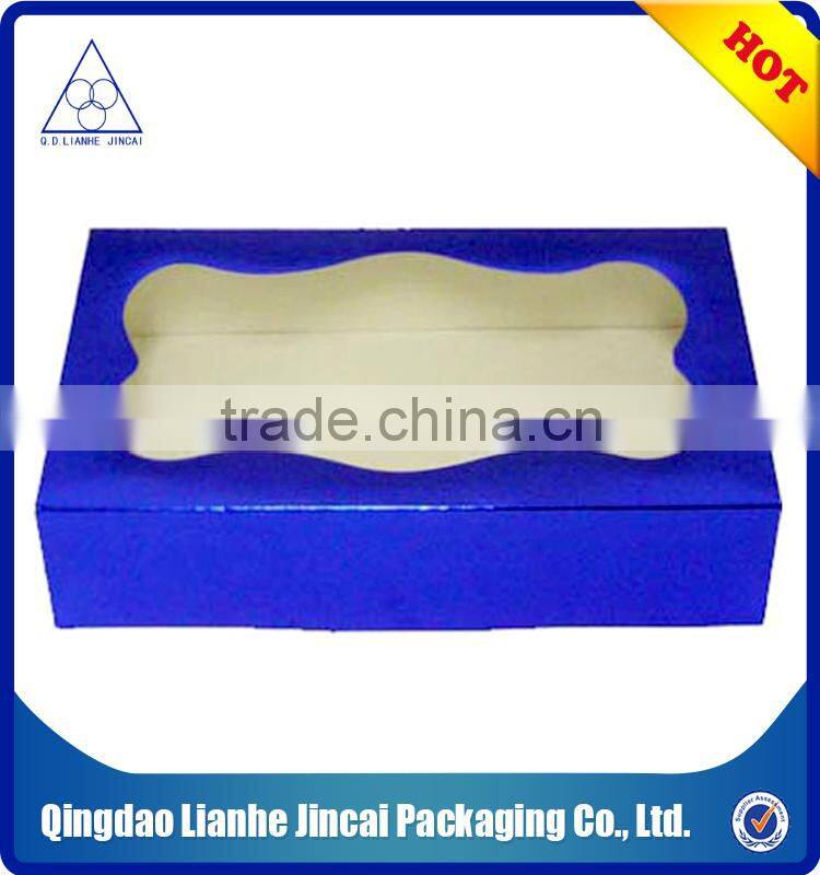 gift boxes with a cleary pvc window
