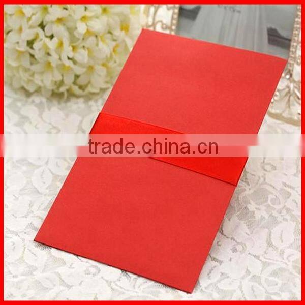 2014 New Fashion Top Grade Handmade Invitation Card For Wedding