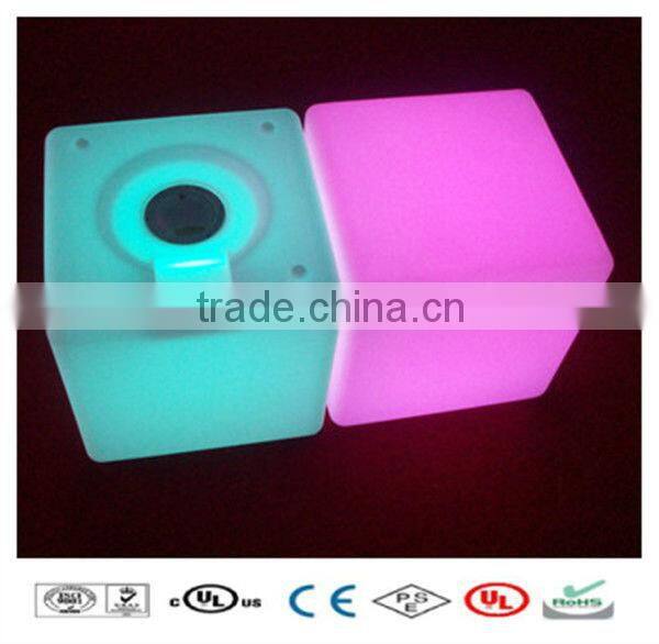 Battery Powered Outdoor Plastic LED Funny Bar Stools