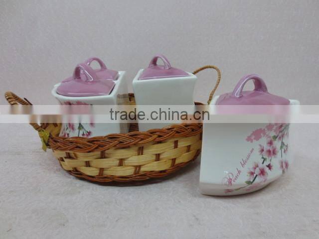 Decorative DFC Ceramic Teapot for Home Using
