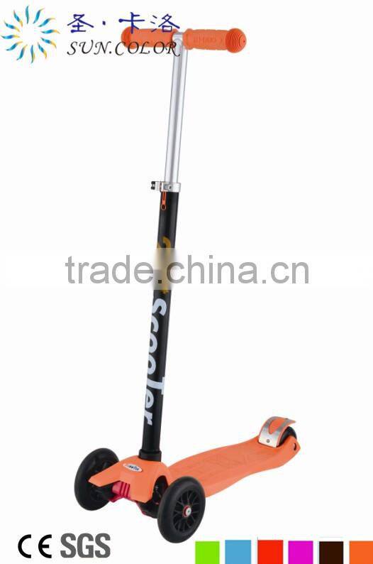 scooter kids hot high quality mini micro kids scooter with three PU wheel in manufctory